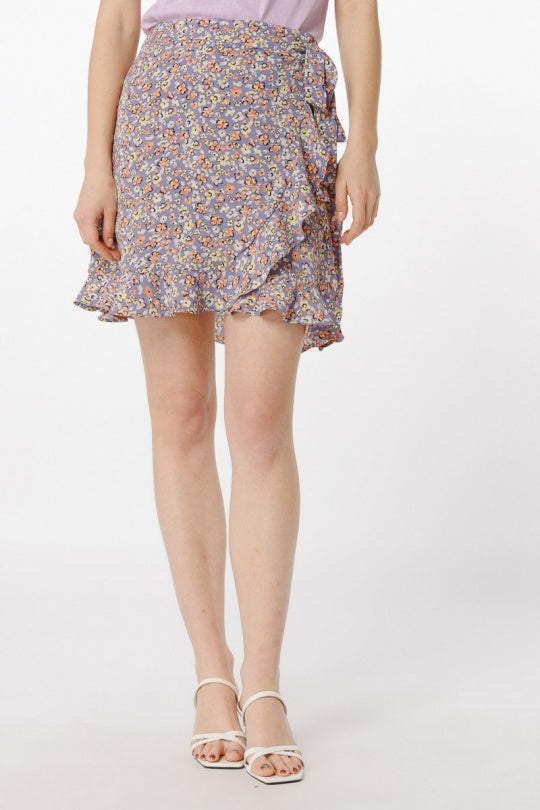 Krátka kvetinová sukňa Sandra - Sukňa