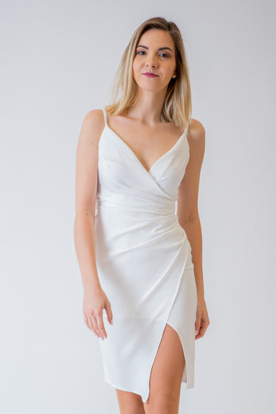 Biele puzdrové šaty - spoločenské šaty