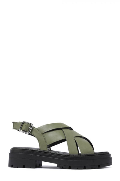 Zelené sandále Ginnie - Topánky