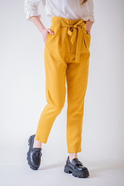 Žlté nohavice VASCO - Nohavice