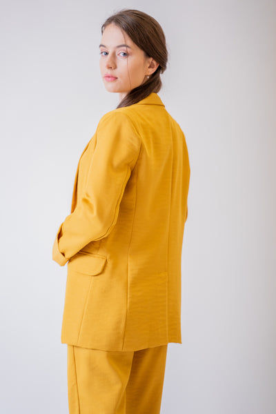 Žlté sako VASCO - kabát a bunda